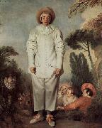 Jean-Antoine Watteau Gilles oil on canvas